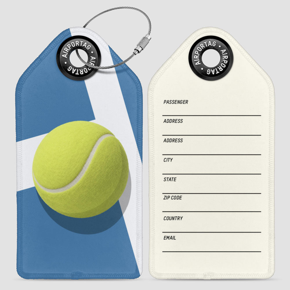 Tennis Ball - Luggage Tag