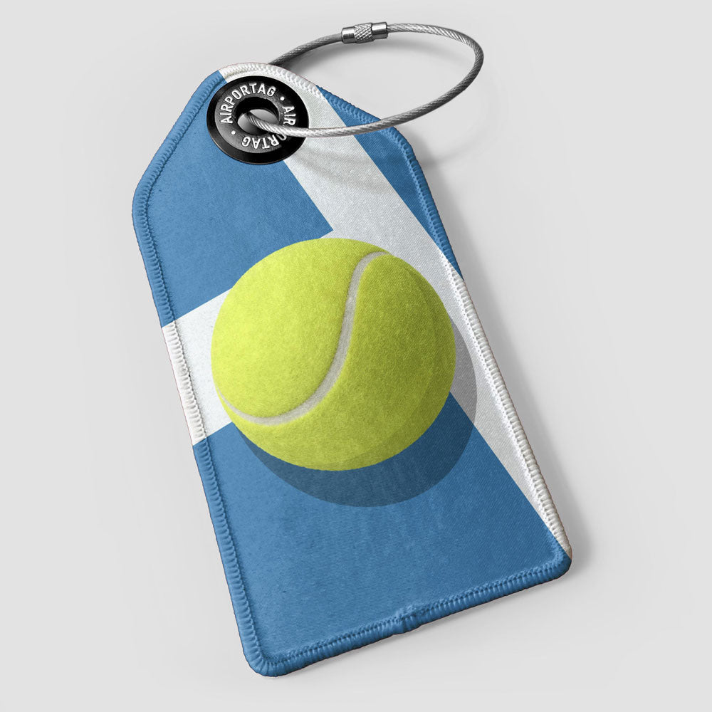 Tennis Ball - Luggage Tag