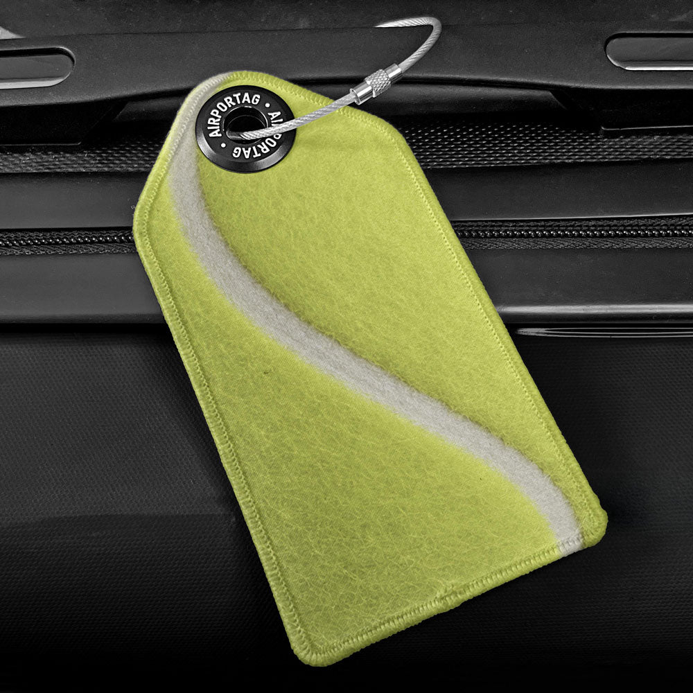 Tennis Ball Texture - Luggage Tag