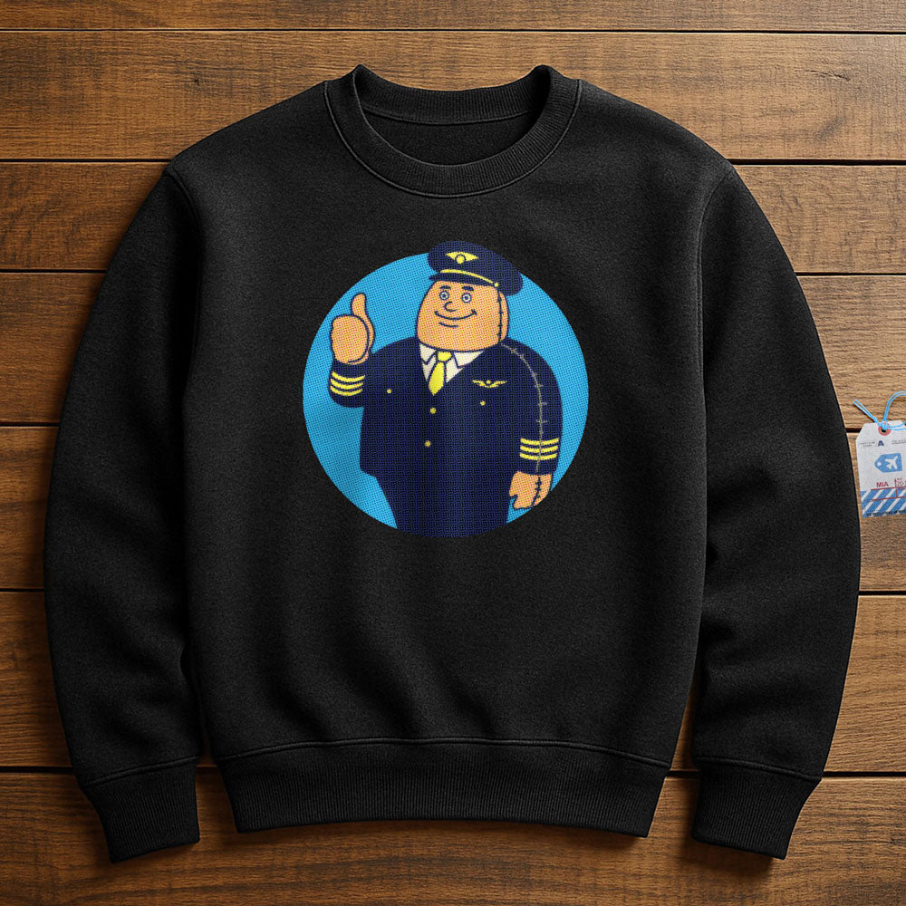 The Autopilot - Sweatshirt - Black