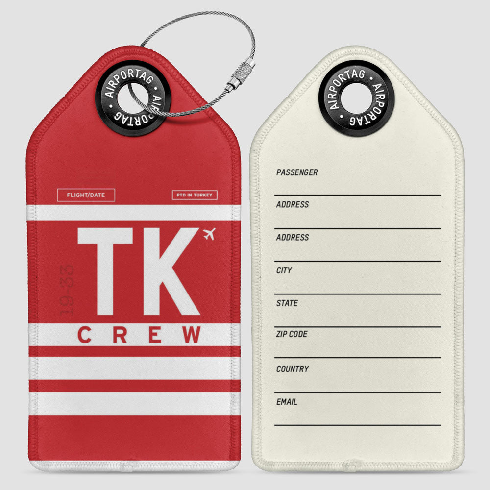 TK - Luggage Tag