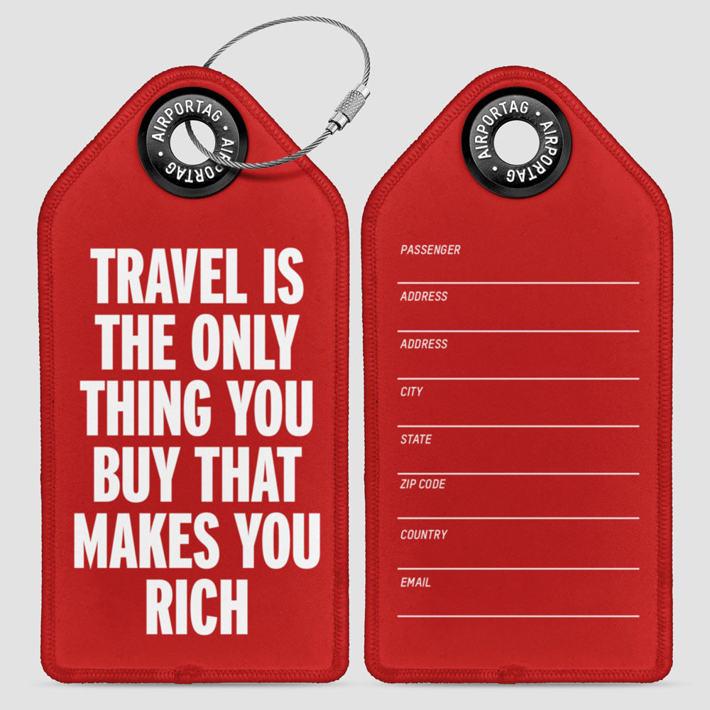 Travel is - Luggage Tag