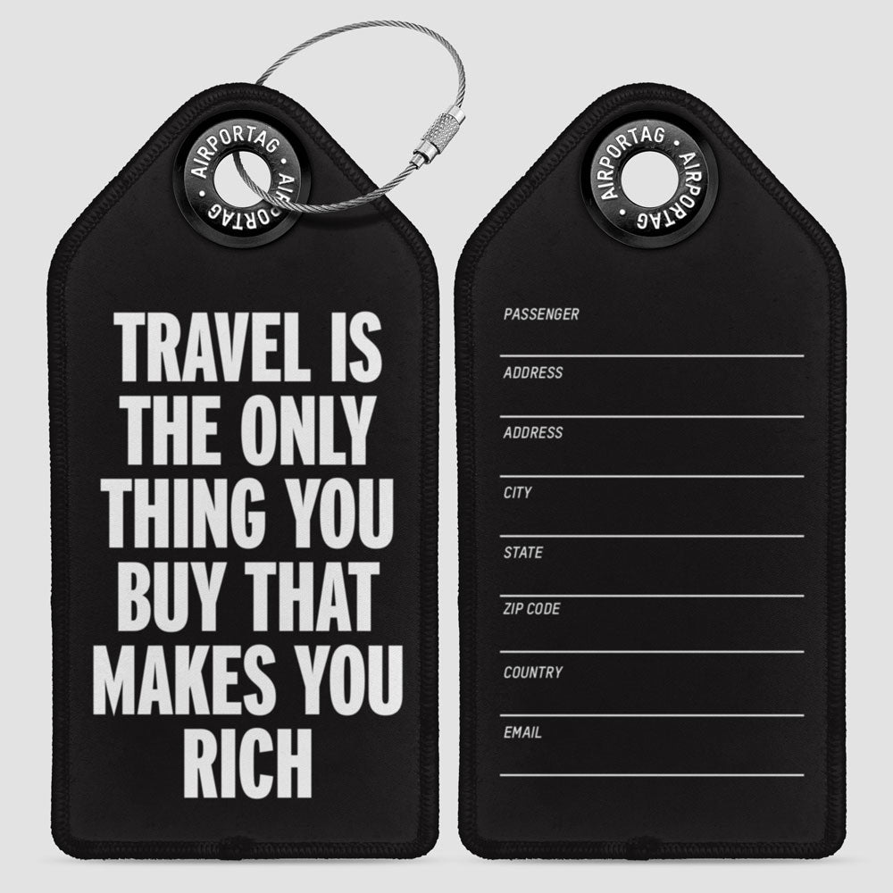 Travel is - Luggage Tag