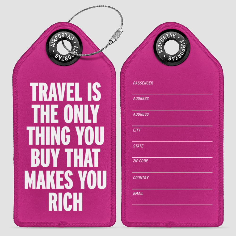 Travel is - Luggage Tag