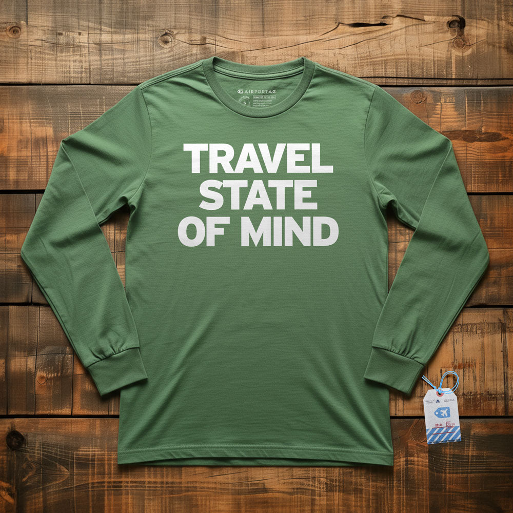 Travel State Of Mind - Long Sleeve T-Shirt