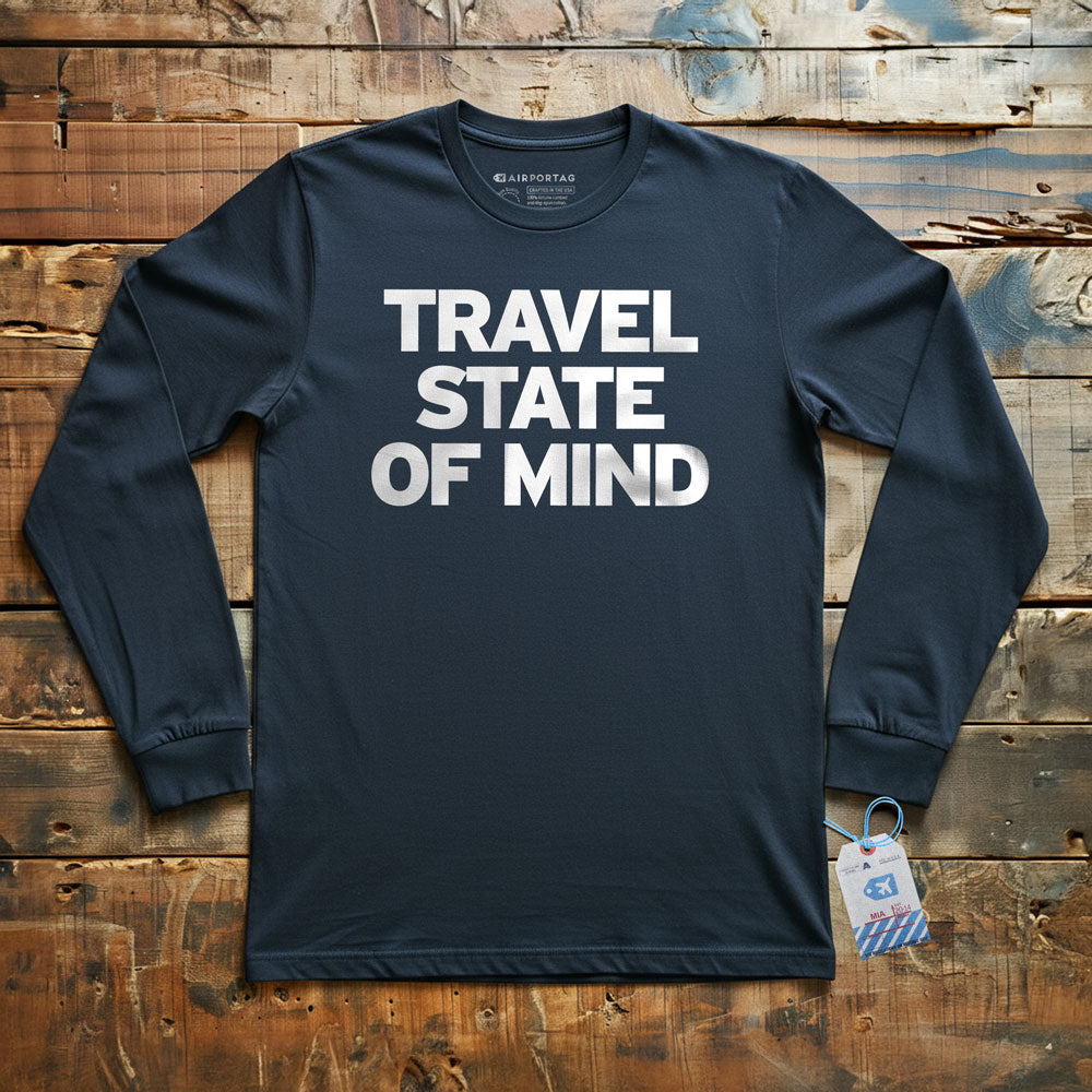 Travel State Of Mind - Long Sleeve T-Shirt