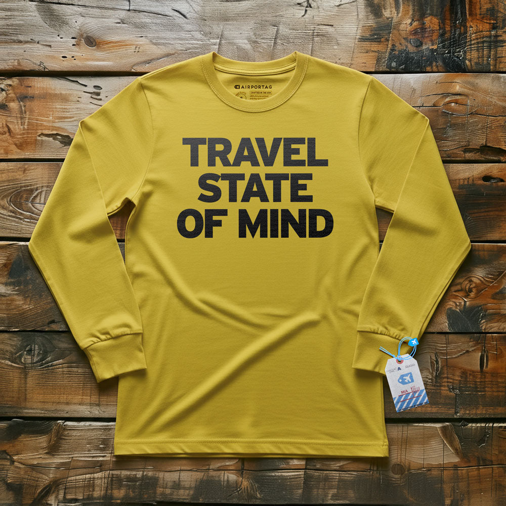 Travel State Of Mind - Long Sleeve T-Shirt