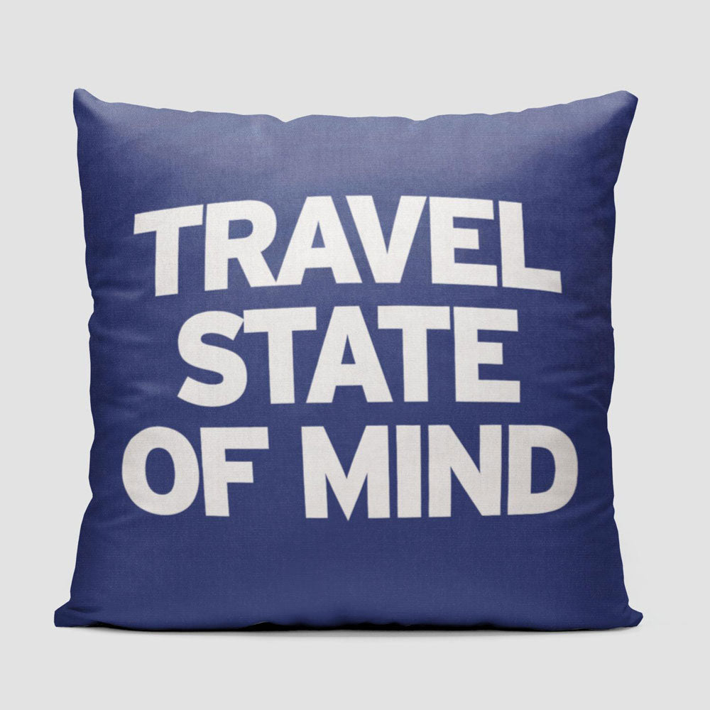 Travel State Of Mind - Throw Pillow