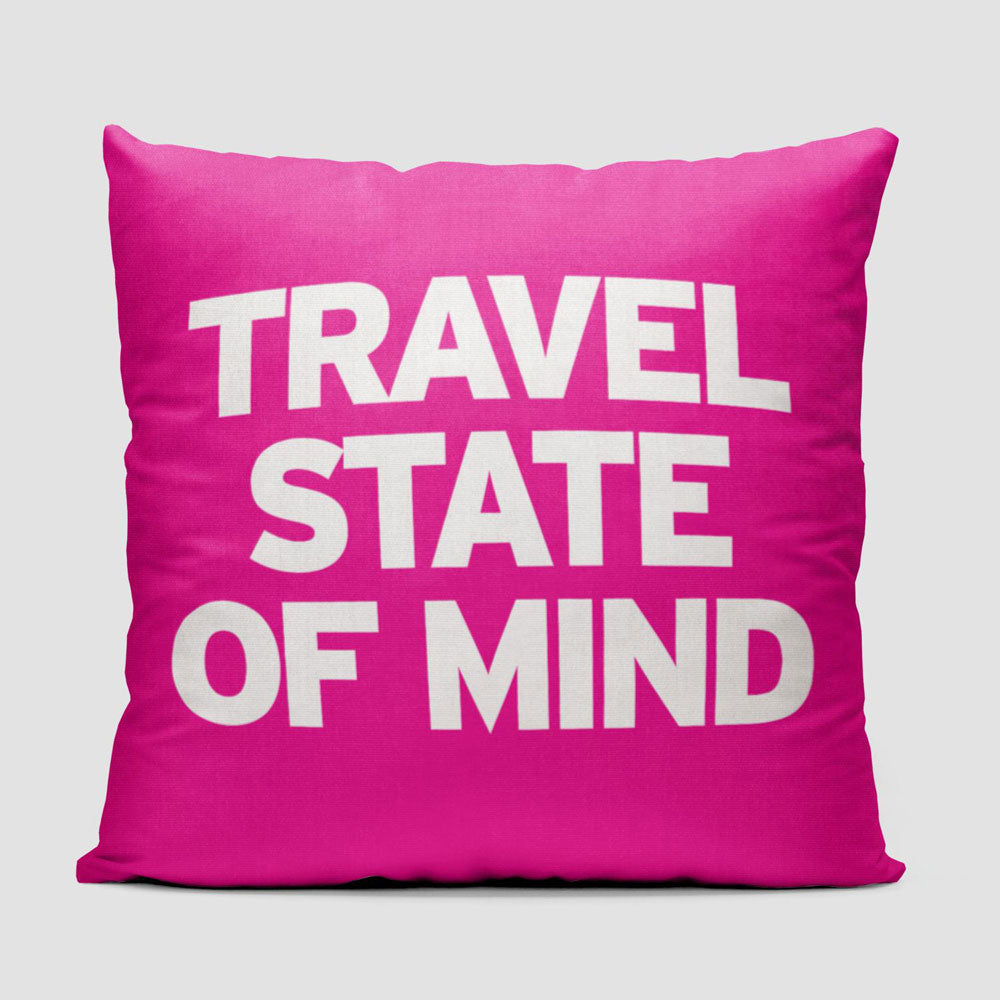 Travel State Of Mind - Throw Pillow