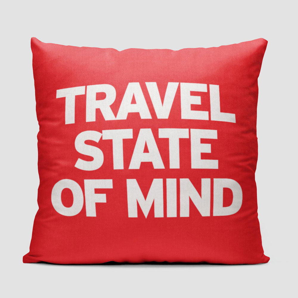 Travel State Of Mind - Throw Pillow