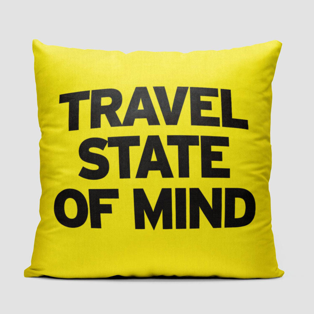 Travel State Of Mind - Throw Pillow