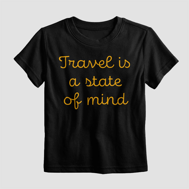 Travel is a state of mind - Kids T-Shirt
