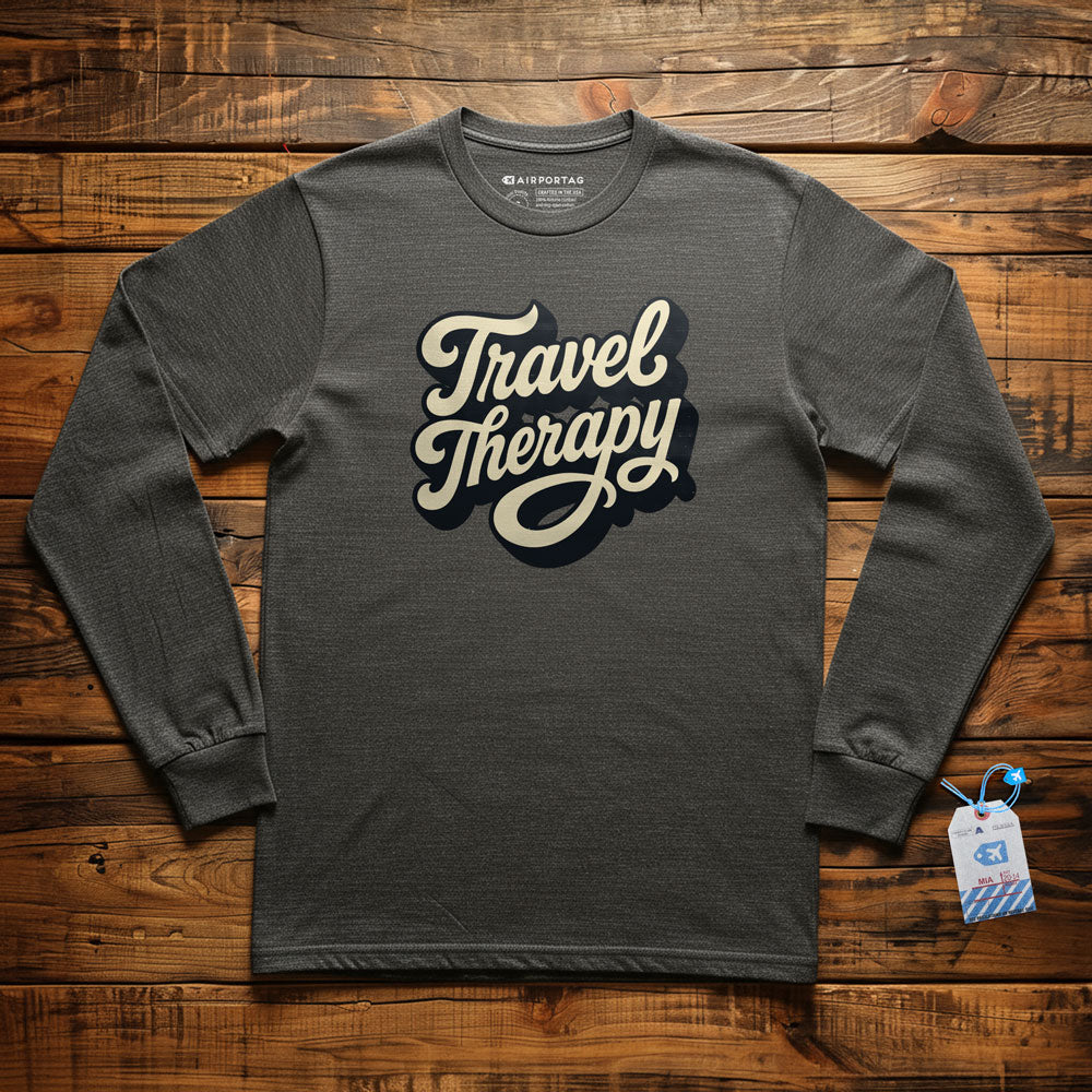 Travel Therapy - Long Sleeve T-Shirt