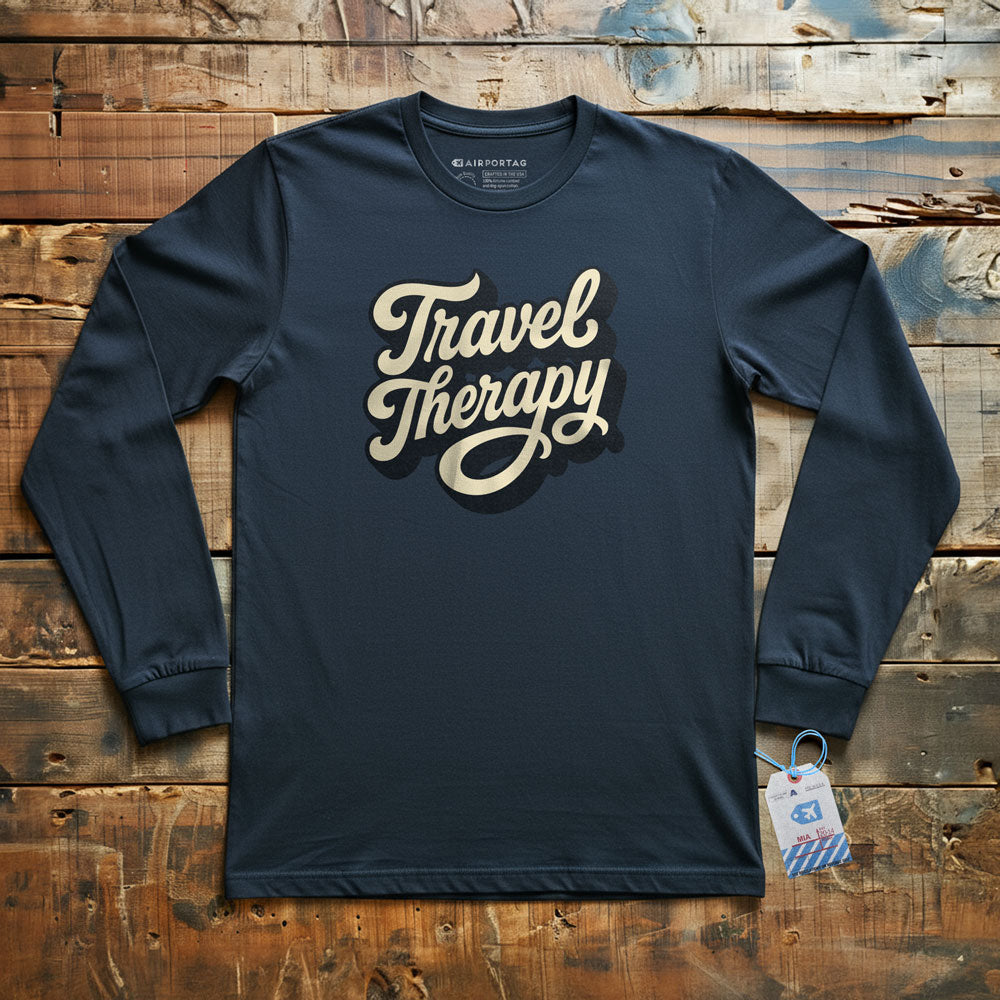 Travel Therapy - Long Sleeve T-Shirt