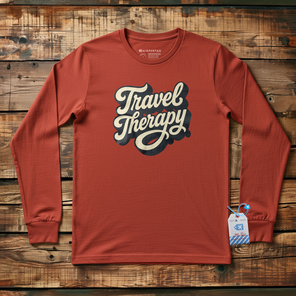 Travel Therapy - Long Sleeve T-Shirt