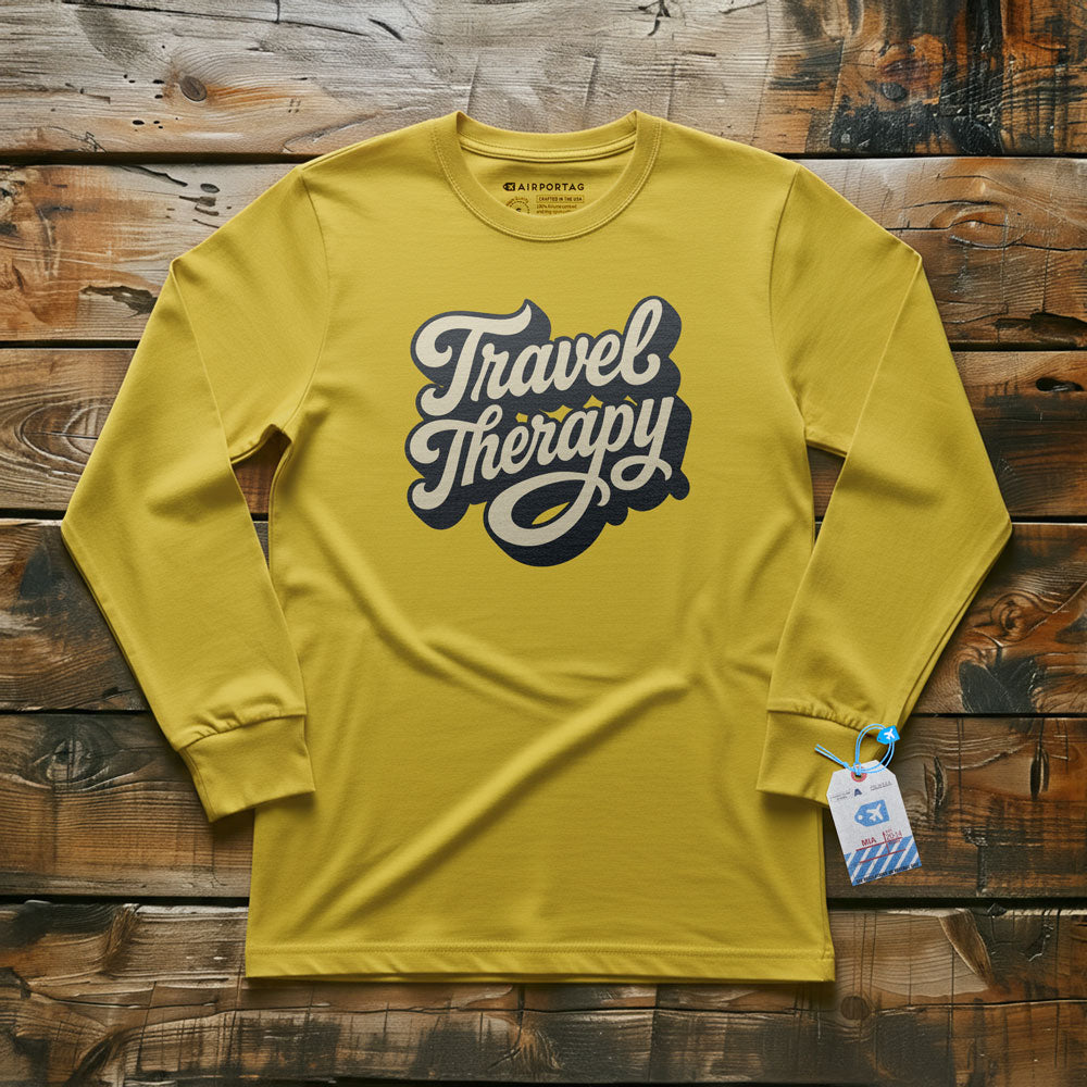 Travel Therapy - Long Sleeve T-Shirt