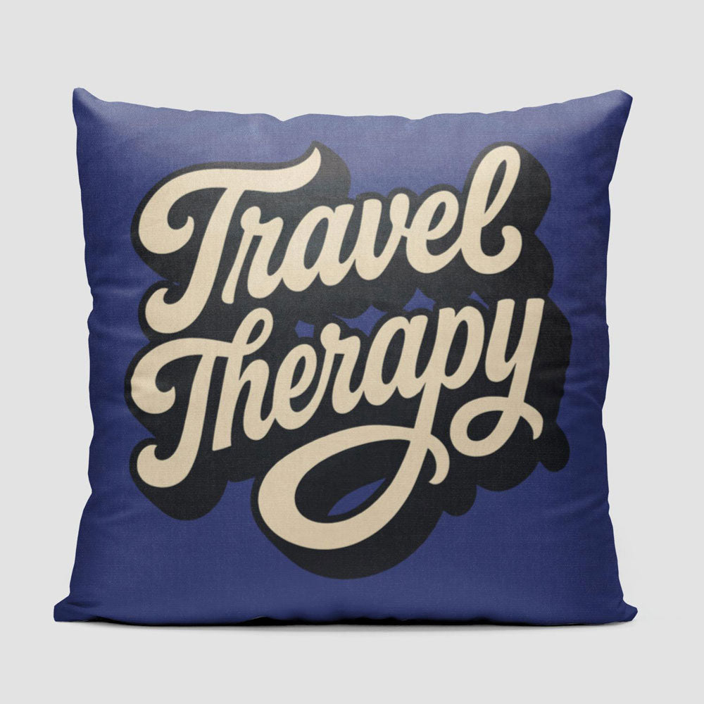 Travel Therapy - Throw Pillow