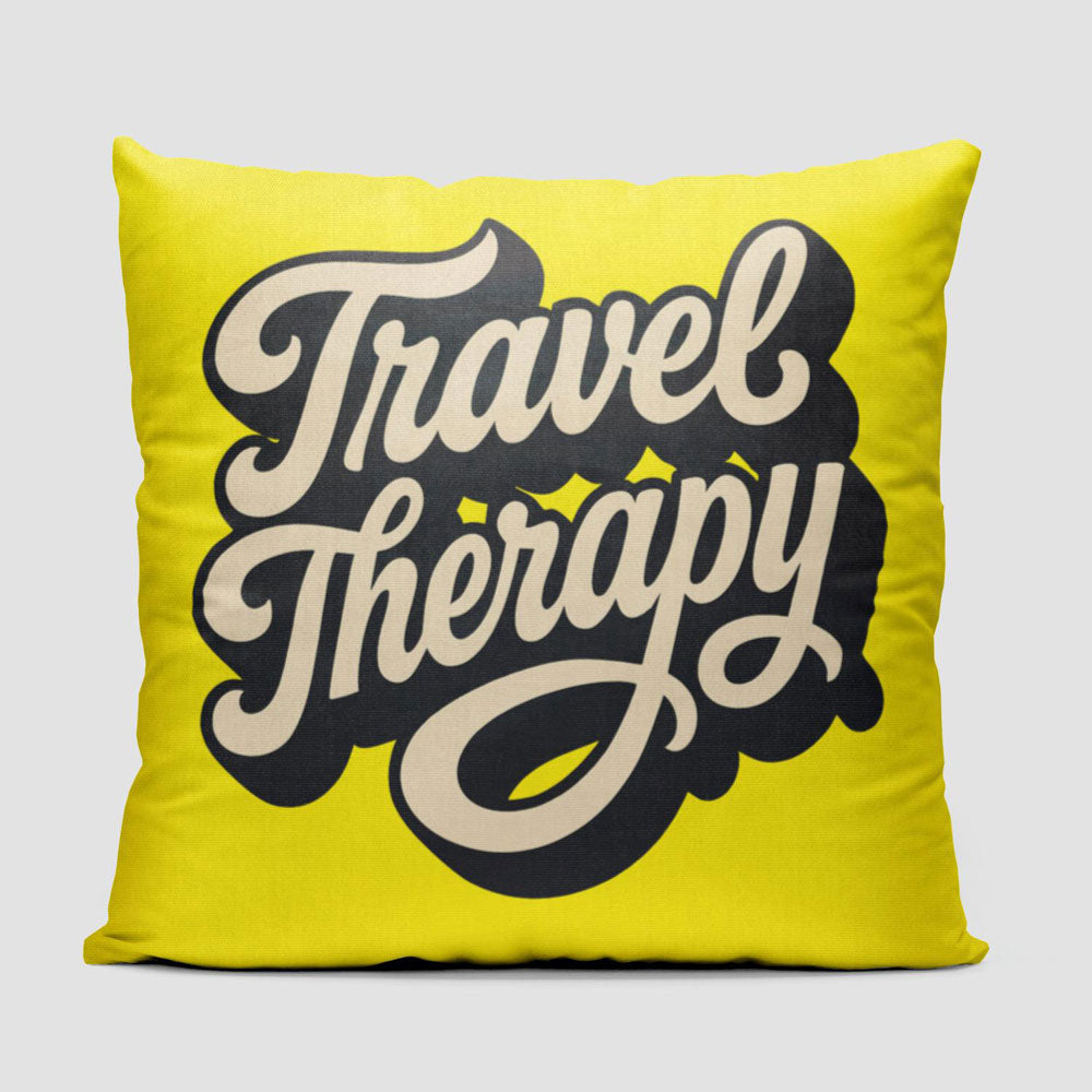 Travel Therapy - Throw Pillow