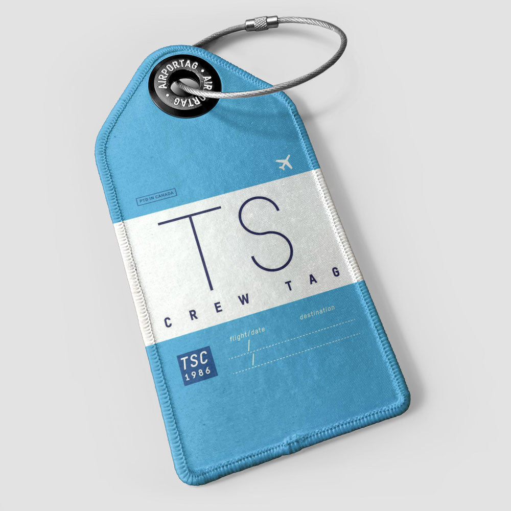 TS - Étiquette de bagage
