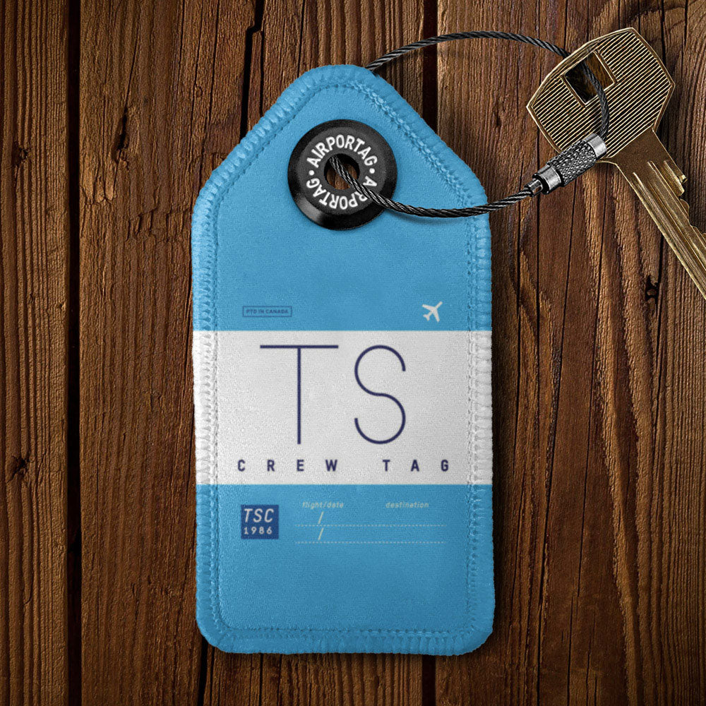 TS - Porte-clés en cuir