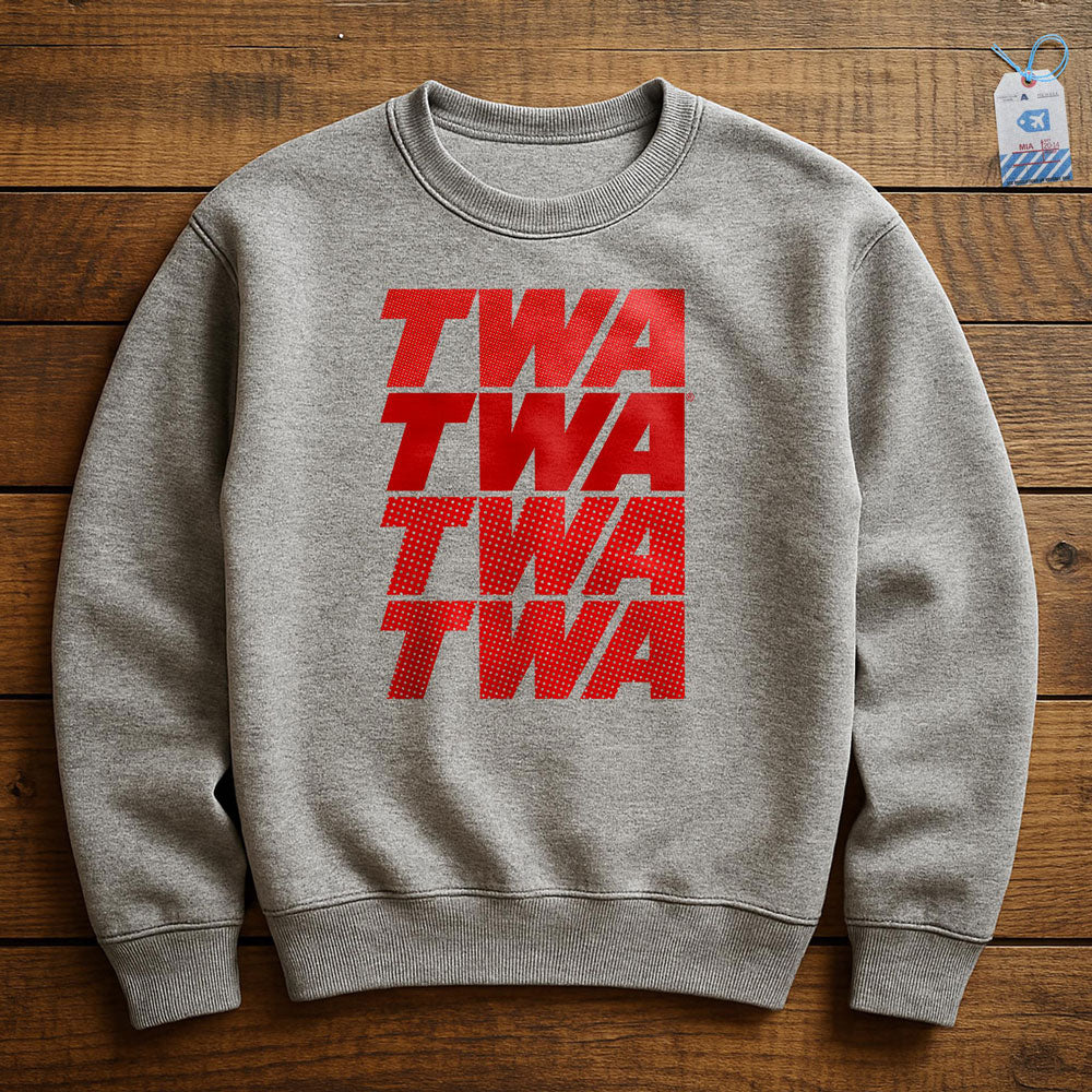 TWA Fading - Sweatshirt - Athletic Heather