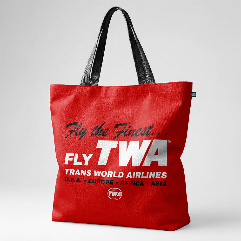 TWA Fly The Finest - Tote Bag