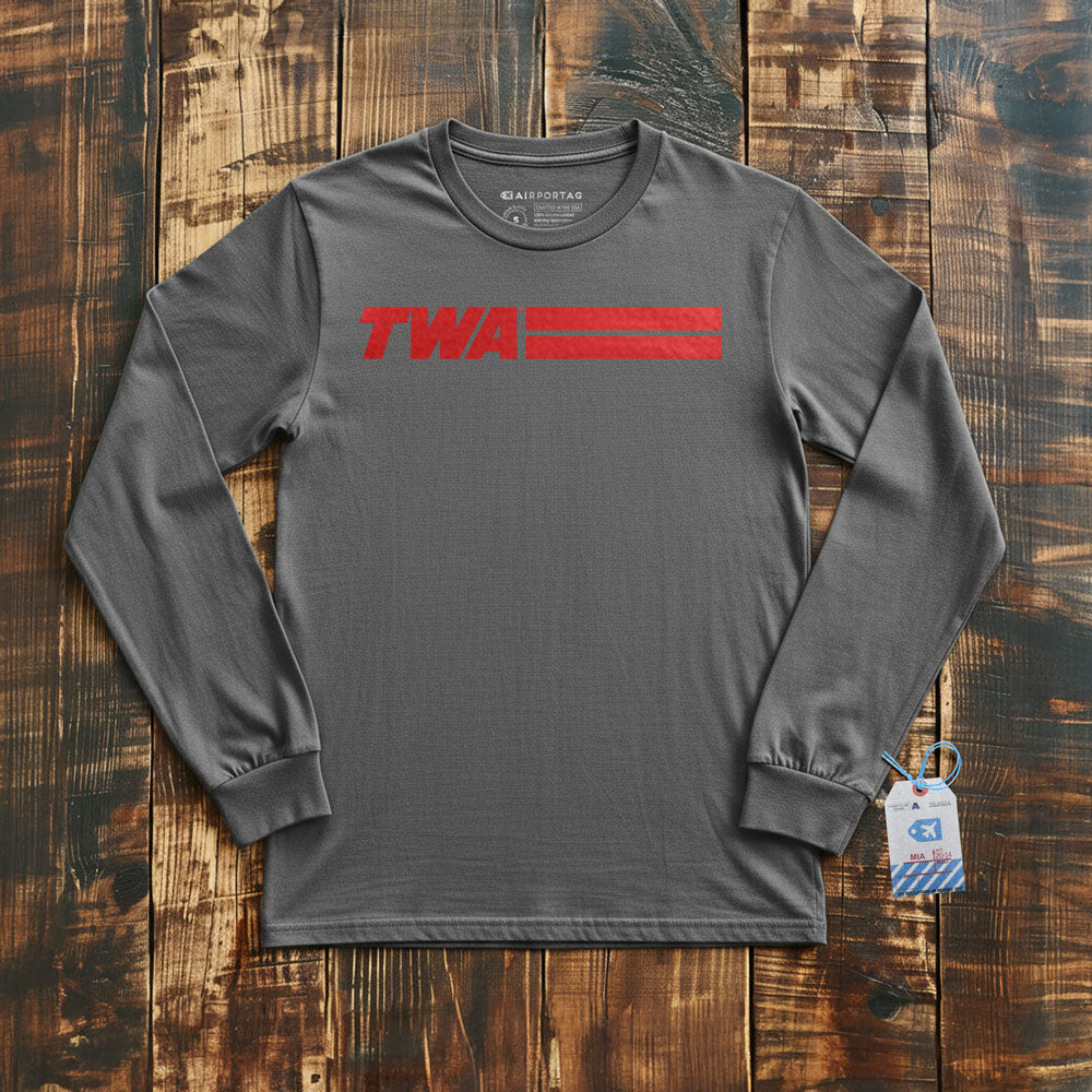 TWA Lines - Long Sleeve T-Shirt
