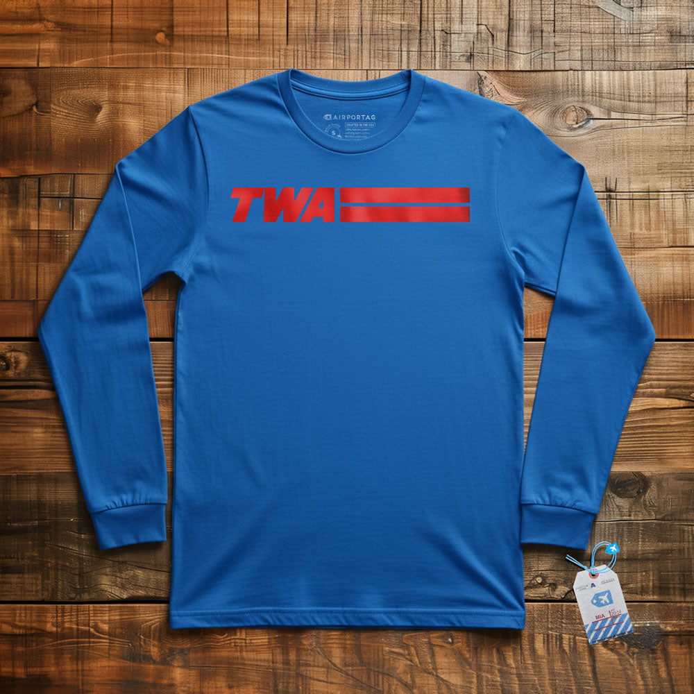TWA Lines - Long Sleeve T-Shirt