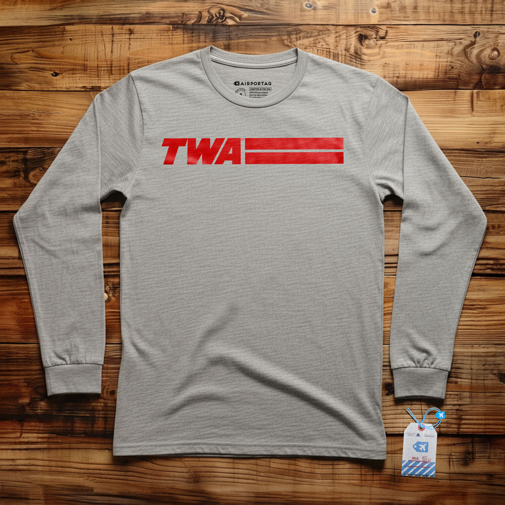 TWA Lines - Long Sleeve T-Shirt