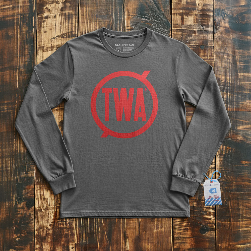TWA Round Logo - Long Sleeve T-Shirt