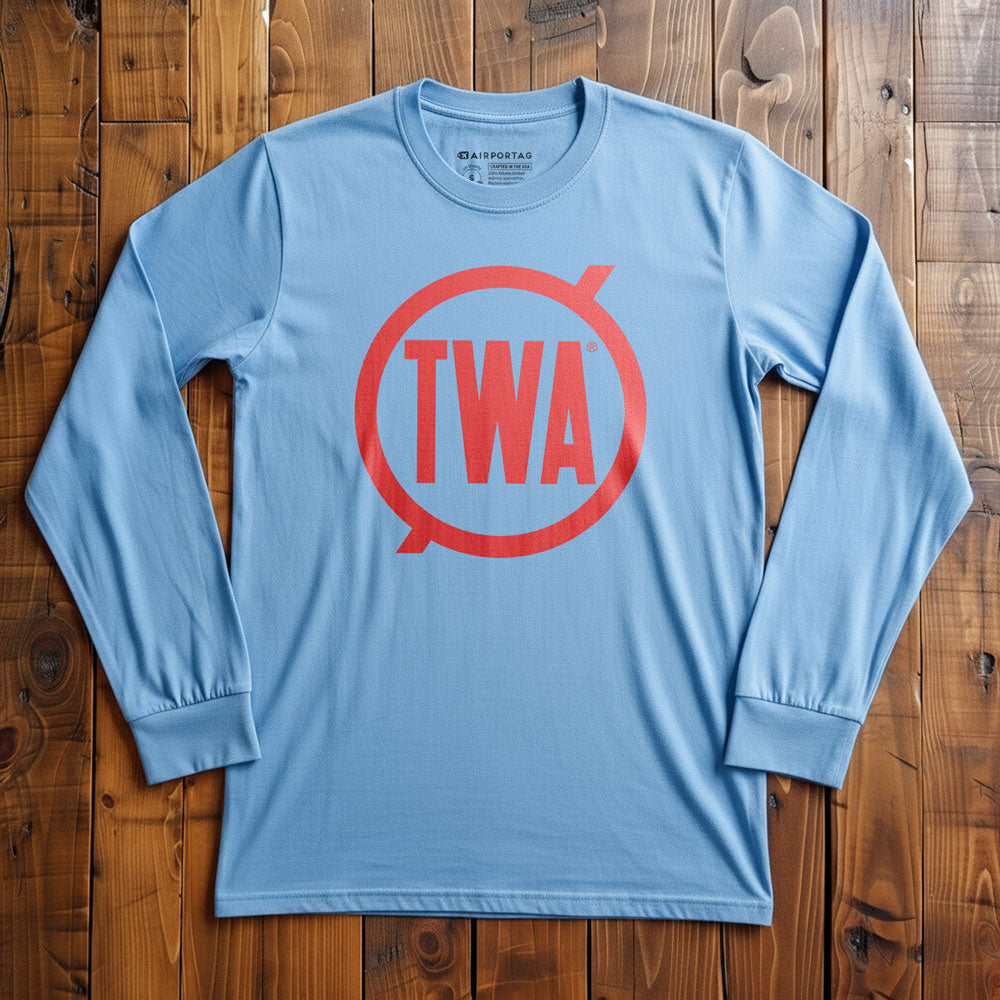 TWA Round Logo - Long Sleeve T-Shirt