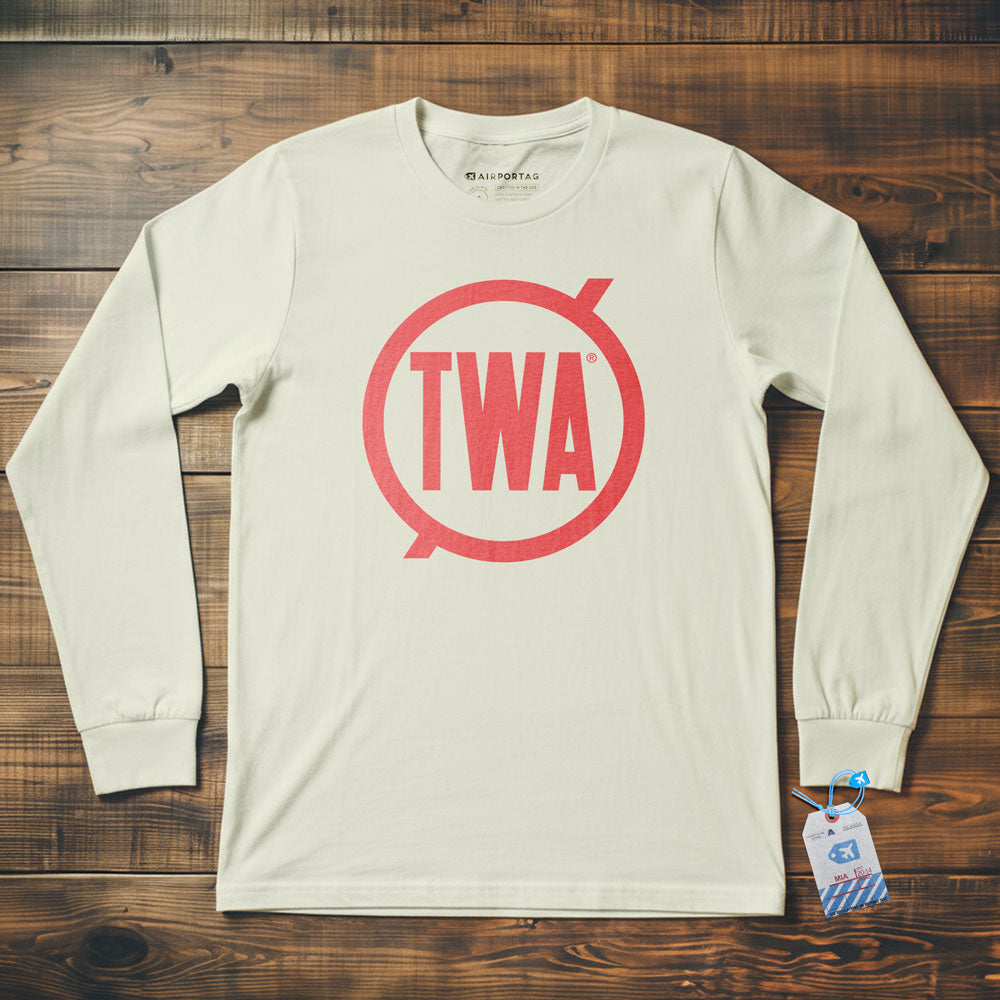 TWA Round Logo - Long Sleeve T-Shirt