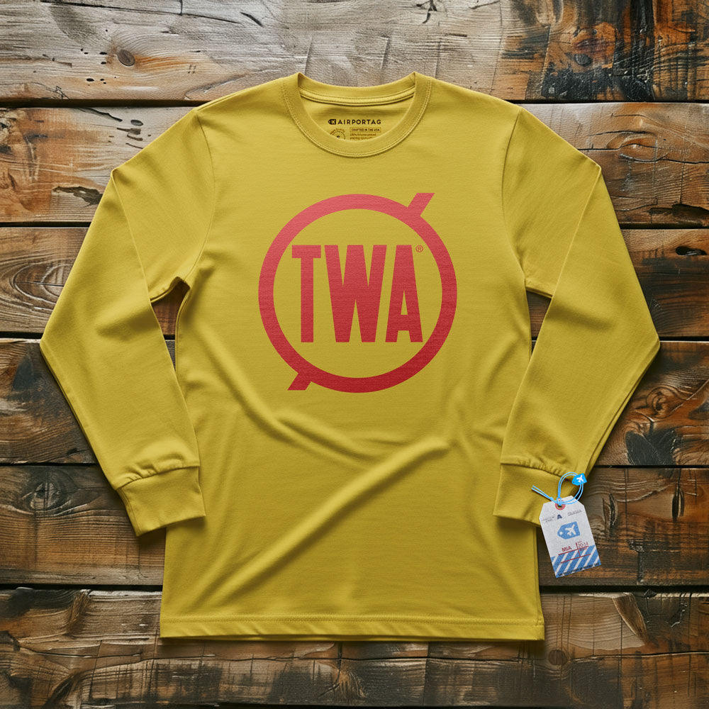 TWA Round Logo - Long Sleeve T-Shirt