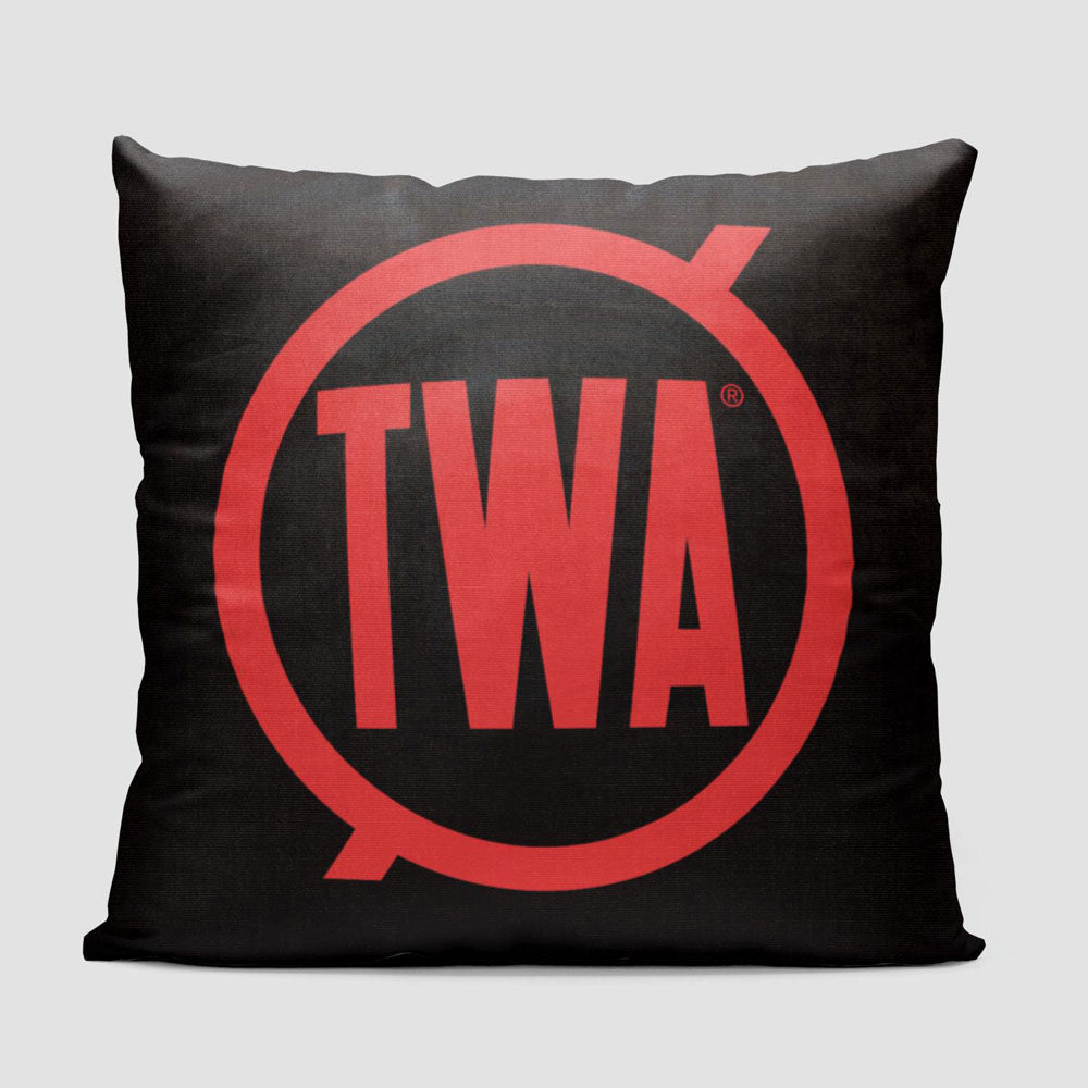 TWA Round Logo - Throw Pillow