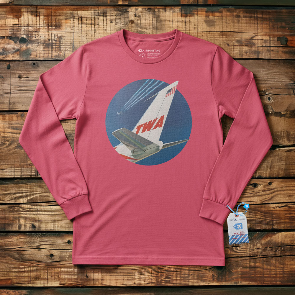 TWA Tailplane - Long Sleeve T-Shirt