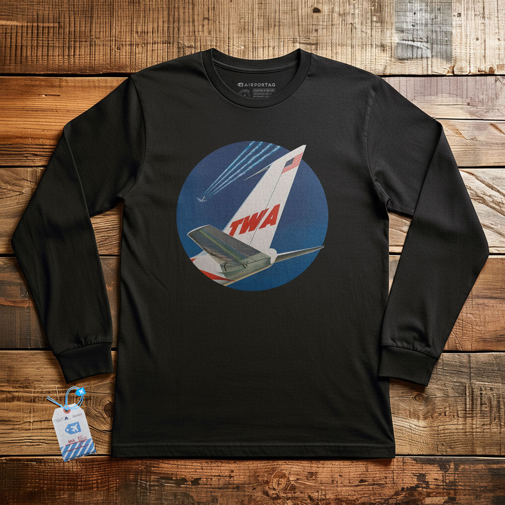 TWA Tailplane - Long Sleeve T-Shirt