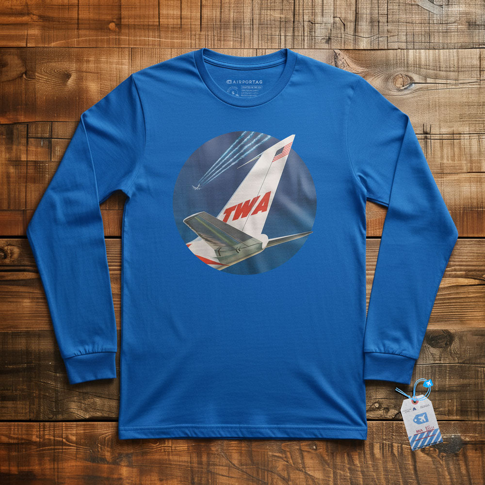 TWA Tailplane - Long Sleeve T-Shirt