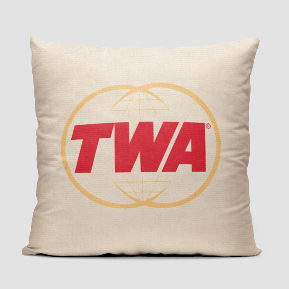 TWA W Logo - Throw Pillow