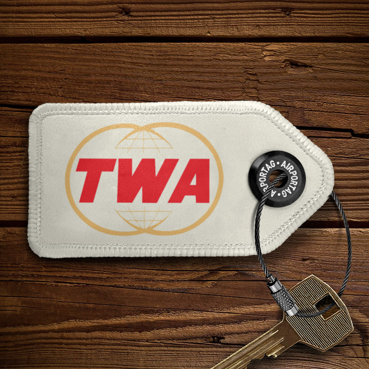TWA World - Keychain