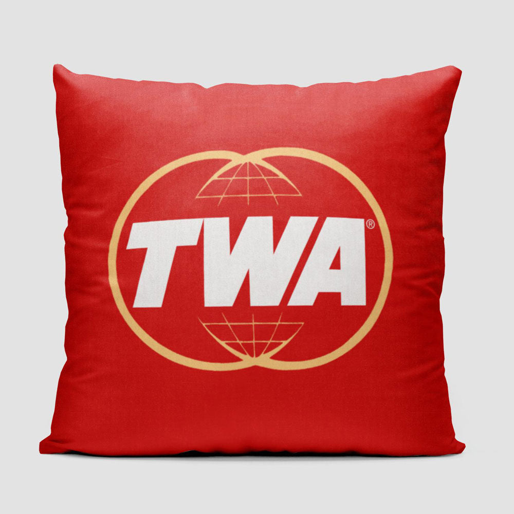 TWA W Logo - Throw Pillow