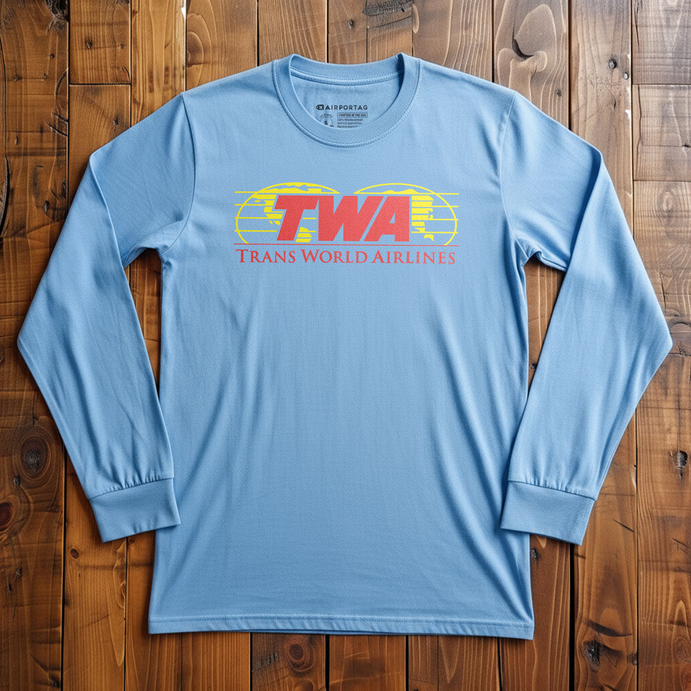 TWA Trans World Airlines - Long Sleeve T-Shirt