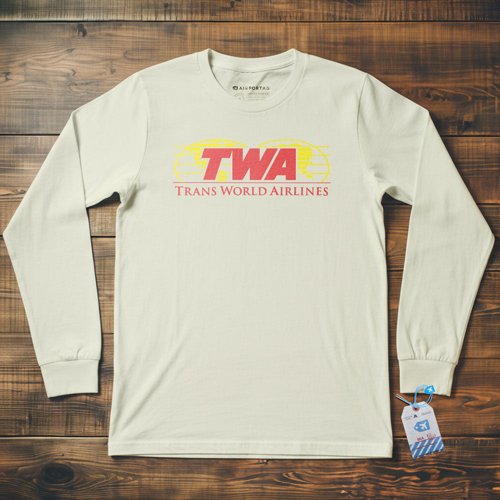 TWA Trans World Airlines - Long Sleeve T-Shirt
