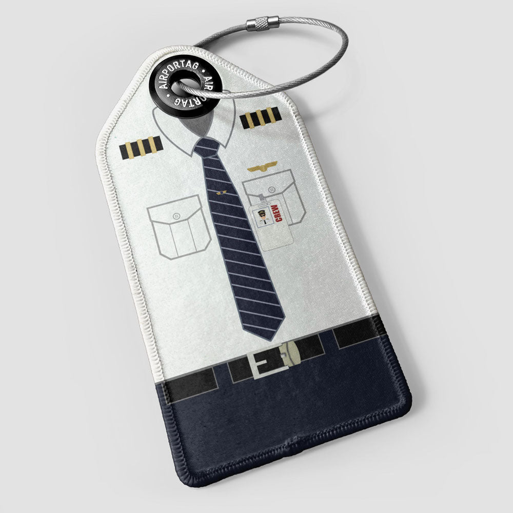 Uniforme de pilote UA - Étiquette de bagage