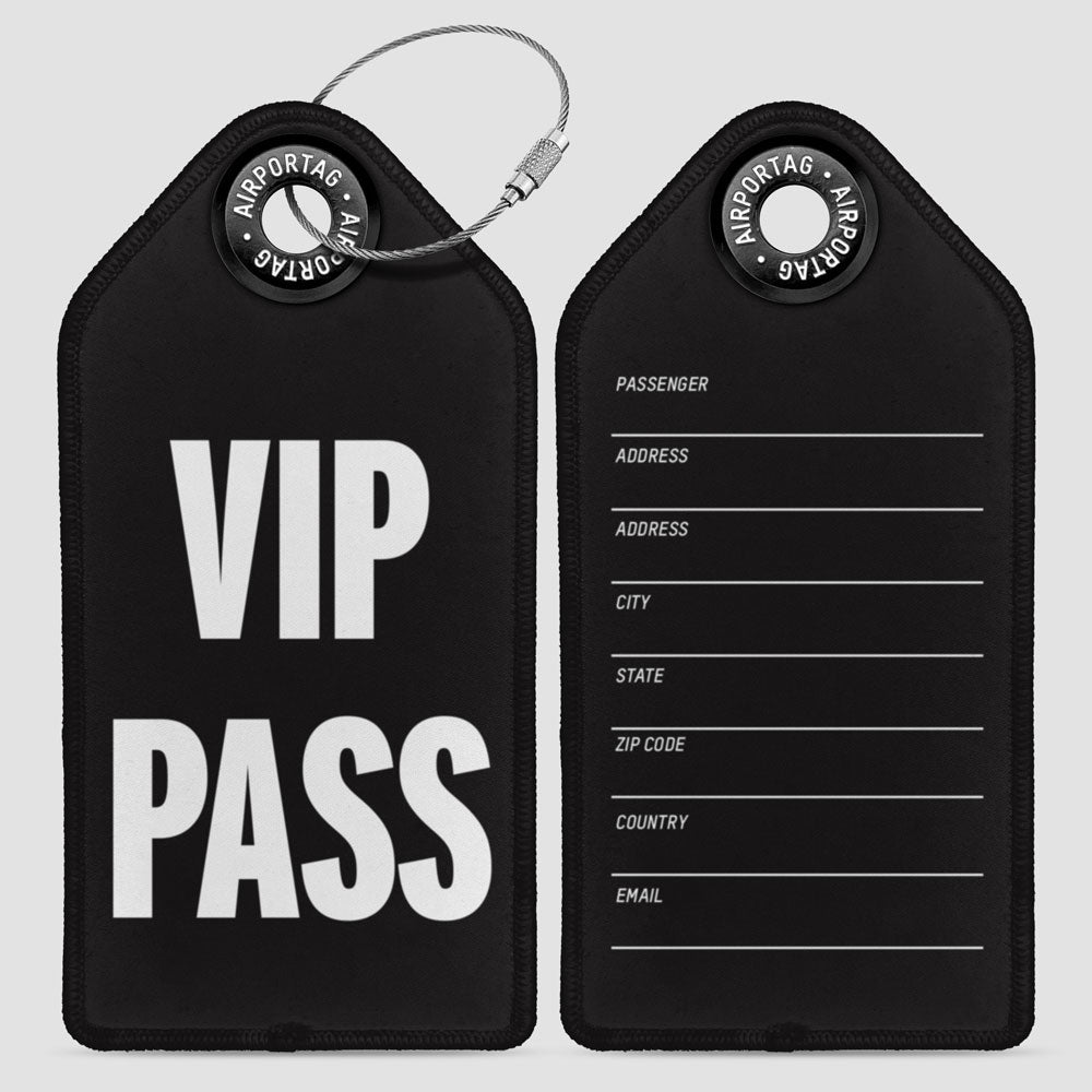 VIP Pass - Luggage Tag