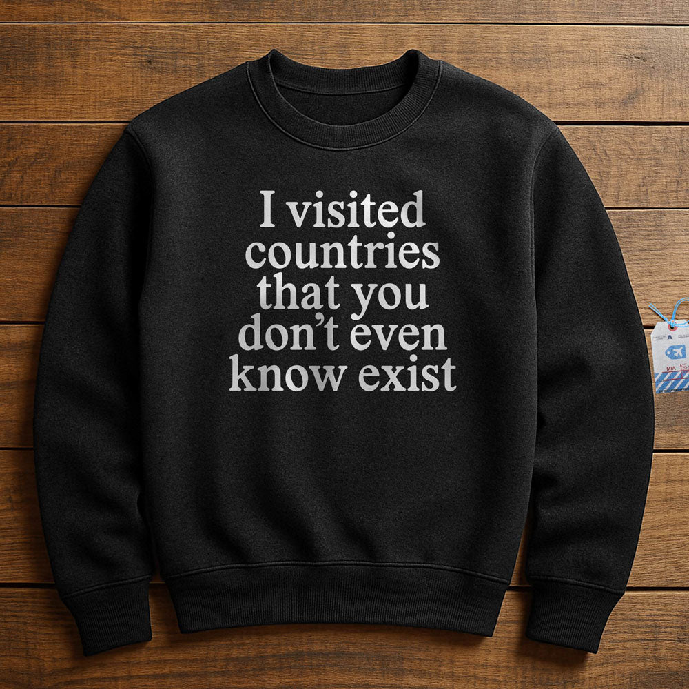 Visited Countries - Sweatshirt