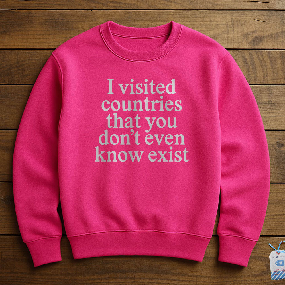 Visited Countries - Sweatshirt