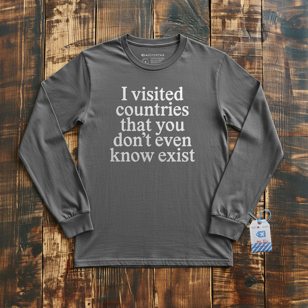 Visited Countries - Long Sleeve T-Shirt