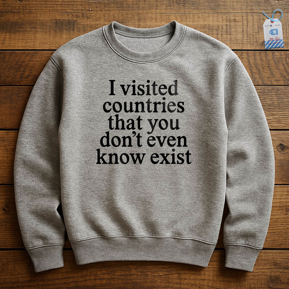 Visited Countries - Sweatshirt