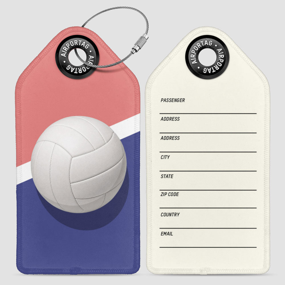 Volleyball Ball - Luggage Tag