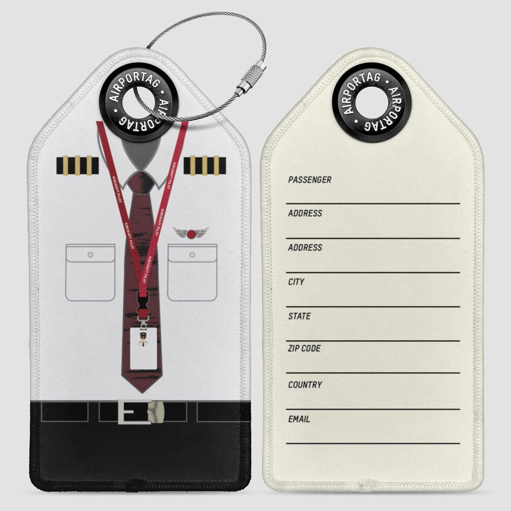 VS Pilot Uniform - Luggage Tag